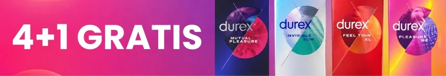 Durex condoomcampagne: 4+1 gratis – Lovesexshop.nl sex shop