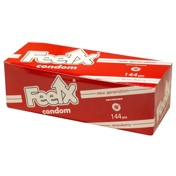 FeelX Condooms - Aardbeiensmaak (144 stuks)