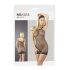 NO:XQSE - Sexy net mini-jurk - zwart (S-L)