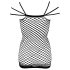 NO:XQSE - Sexy net mini-jurk - zwart (S-L)