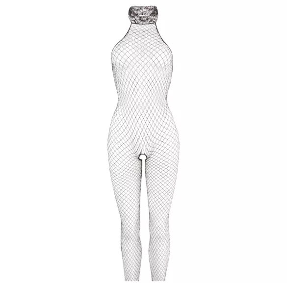 NO:XQSE - Catsuit met halternek - zwart