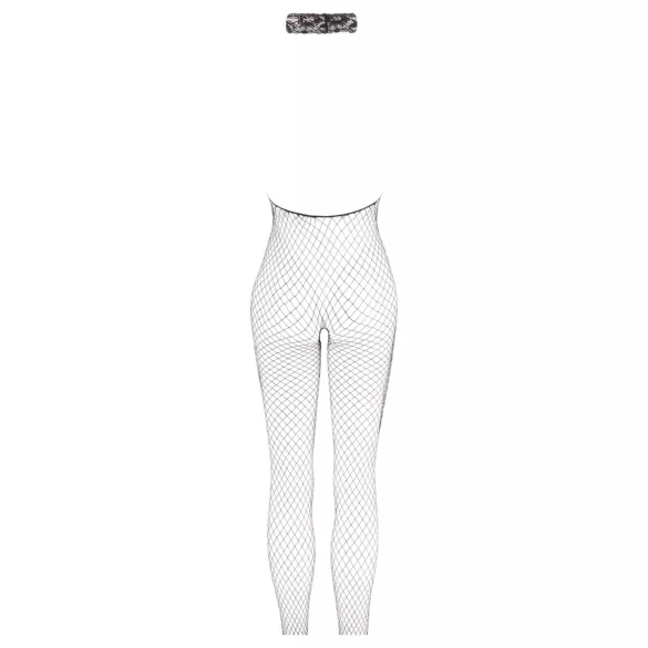 NO:XQSE - Catsuit met halternek - zwart - M/L