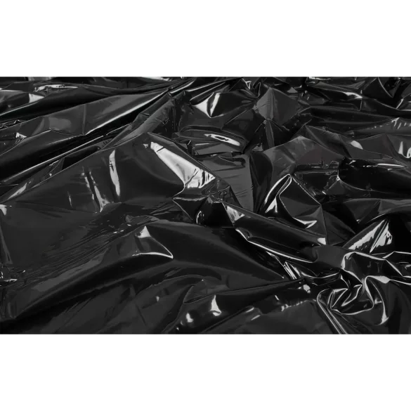 Lakens - Fetish lakenedeken - Zwart - 200x230cm