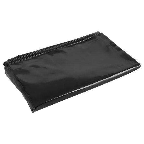 Vinyl beddengoed - Zwart (135x200 cm)