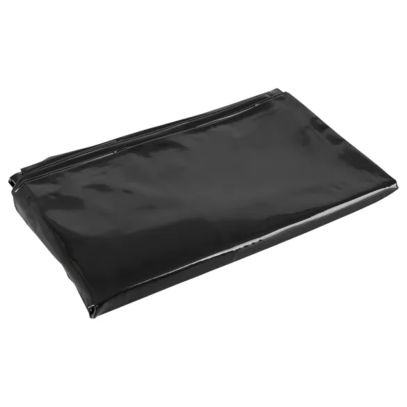 Vinyl - seks laken - zwart - 135x200cm