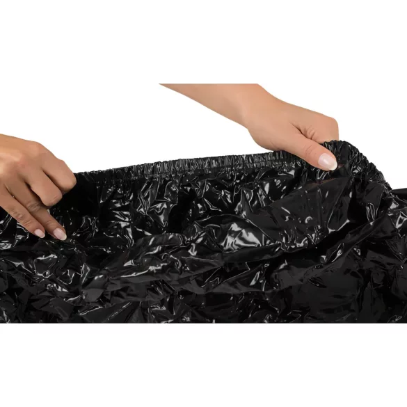 Lak laken - hoeslaken - waterdicht - zwart - 220x220cm