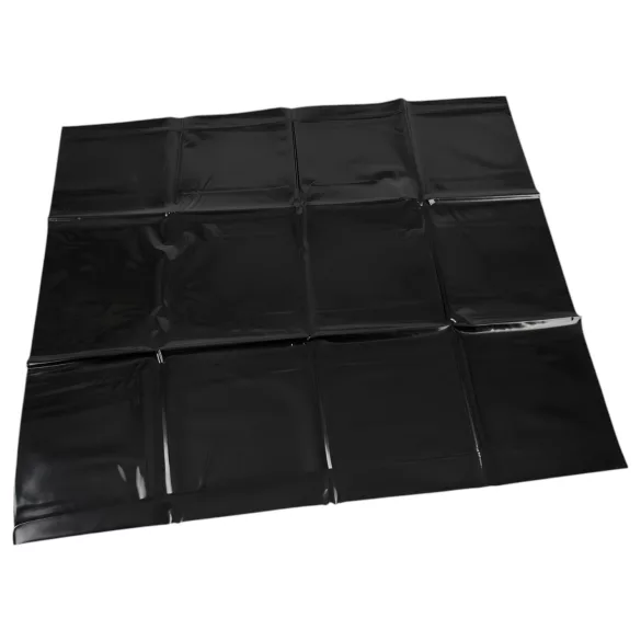 Fetisj - Vinyl kussenhoes (zwart)