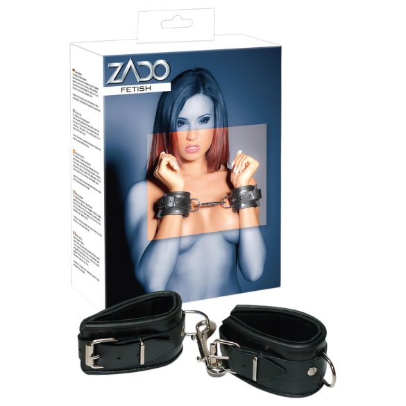 ZADO - Leren Polsboeien (Zwart)