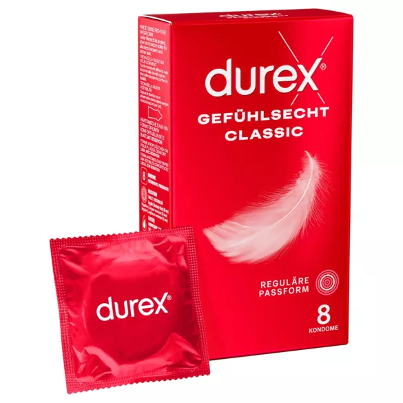Durex - extra dun condoom (8 stuks)