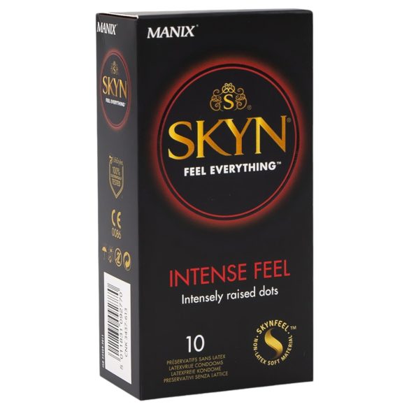 Manix SKYN Intense - latexvrij parelcondoom (10 stuks)