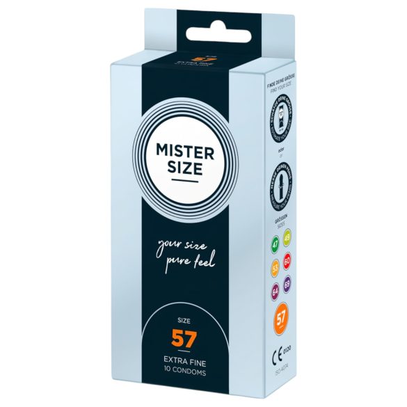 Mister Size dunne condooms - 57mm (10 stuks)