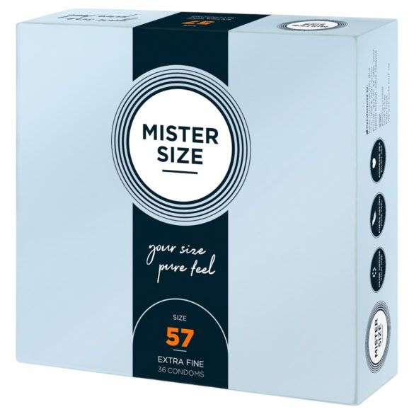 Mister Size dunne condooms - 57mm (36 stuks)