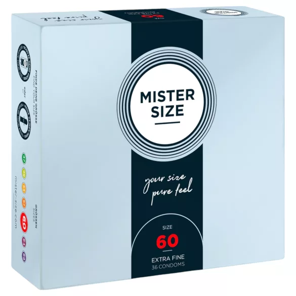 Mister Size - condoom - dun - 60mm - 36 stuks