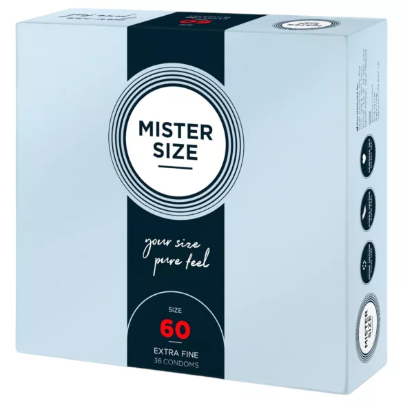Mister Size - condoom - dun - 60mm - 36 stuks