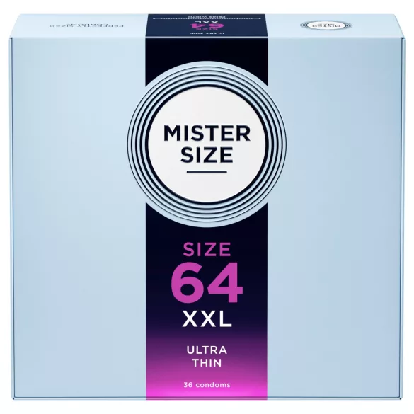 Mister Size - condoom - extra dun - 64mm - 36 stuks
