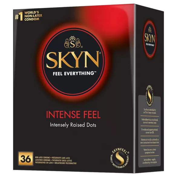 Manix SKYN Intense Fell - latexvrije vegan condooms - 36 stuks