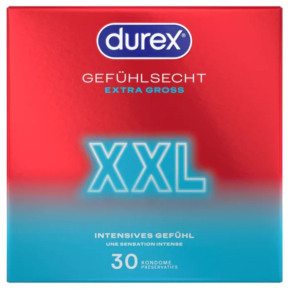 Durex - XXL condoom (30 stuks)
