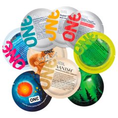 ONE - Condooms - Gevarieerde sensaties mix - 12 stuks