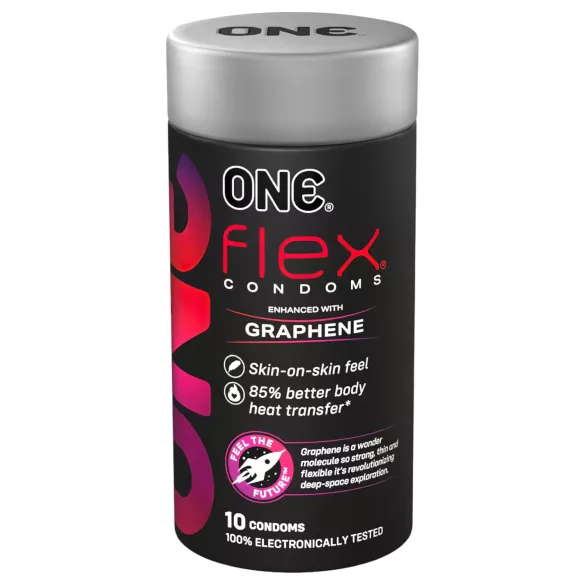 ONE - condoom - extra dun grafen - 12 stuks