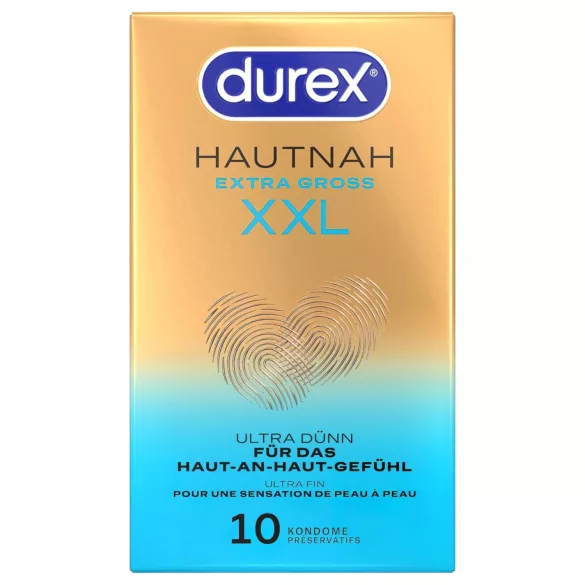 Durex Hautnah XXL - extra grote condooms - 10 stuks