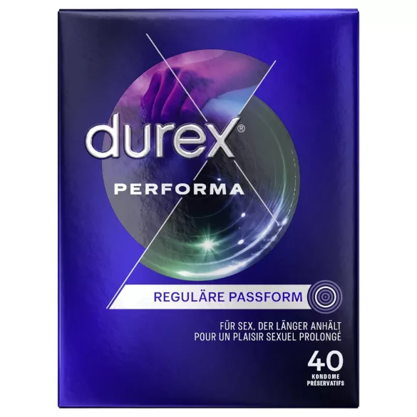 Durex Performa - condooms met uitstel - 40 stuks