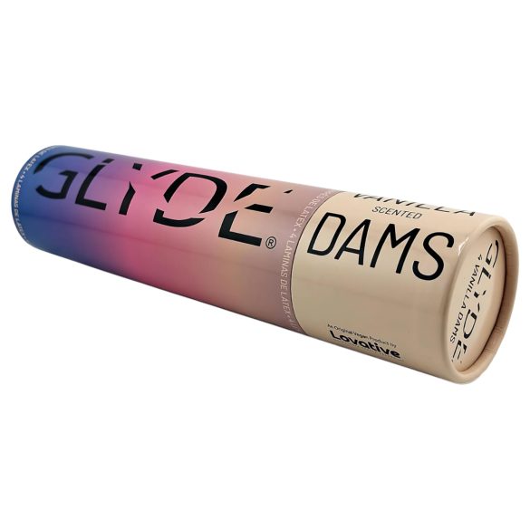 GLYDE - latex beflappertje - veganistisch - vanille