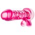 B Yours - Realistische dildo met ballen - 23cm - siliconen - roze