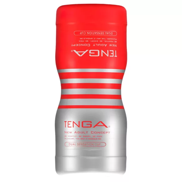 TENGA - Masturbator - Dubbele ingang - Transparant