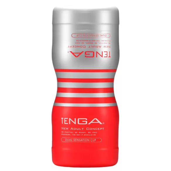 TENGA - Masturbator - Dubbele ingang - Transparant