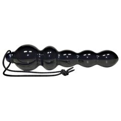   You2Toys Black Jack - anaal dildo met kralen - siliconen - zwart