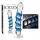 Icicles No. 5 - glazen dildo - spiraal - transparant/blauw