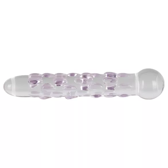 Icicles No. 7 - glazen dildo - met kralen
