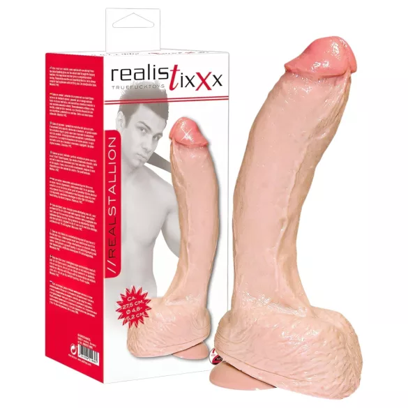 realistixxx Giant - extra grote dildo - realistisch - huidskleur