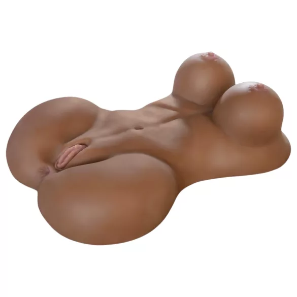 Pipedream Fuck Me Silly Sista - bruine vrouwelijke torso-masturbator (5,7 kg)