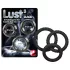 You2Toys - Penisring set van 3 - siliconen - zwart