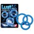 You2Toys - Lust Penisring Trio - Blauw