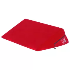 Liberator - sekspilaar kussen - wigvorm - rood