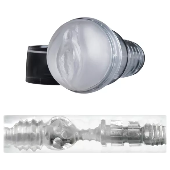Fleshlight Ice Lady - doorzichtige kunstvagina - transparant