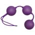 You2Toys - Fluweelzachte paarse triple kegels