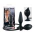 You2Toys True Black - opblaasbare anale expander (zwart)