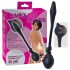 You2Toys - Opblaasbare Anale Dildo (Zwart)