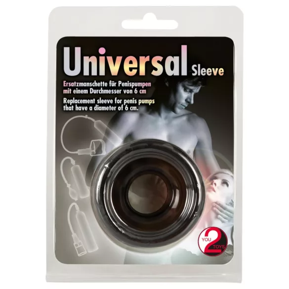 You2Toys - siliconen vervangende manchet - grijs