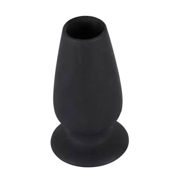 You2Toys - anale plug met tunnel - hol van binnen - zwart