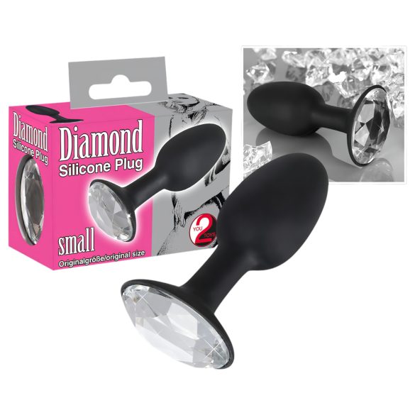 You2Toys - Diamond - siliconen anaal plug (klein)