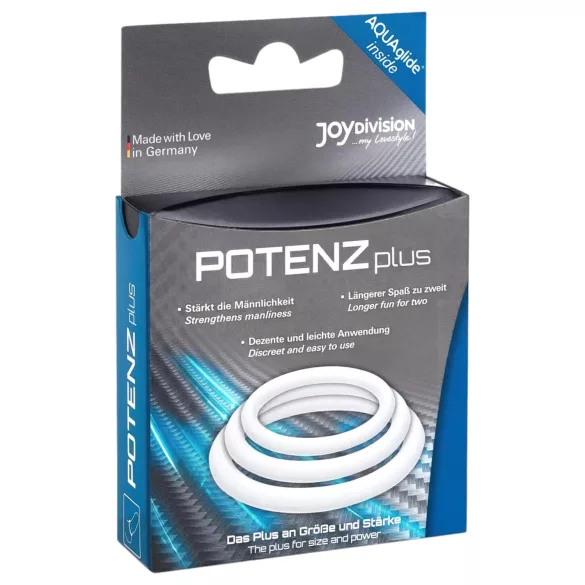 POTENZplus - penisring set - 3 stuks