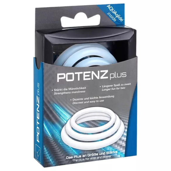 POTENZplus - penisring set - 3 stuks