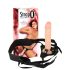 You2Toys - strap-on dildo - verstelbaar harnas - huidkleurig