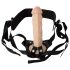 You2Toys - strap-on dildo - verstelbaar harnas - huidkleurig