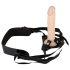 You2Toys - strap-on dildo - verstelbaar harnas - huidkleurig
