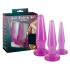 You2Toys - anale training plug set - 3 stuks - paars
